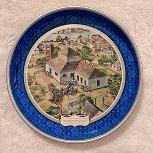 Vintage Pabst Blue Ribbon Bicentennial 1975 Metal Tray